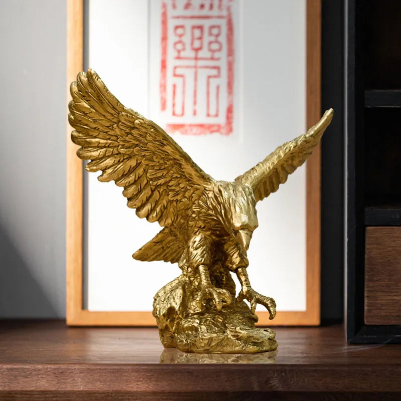 Golden Eagle Sculpture